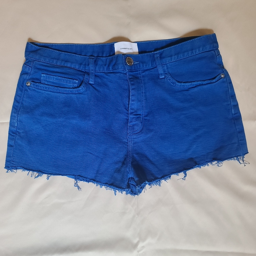 Cutoff Denim Shorts CURRENT/ELLIOTT 